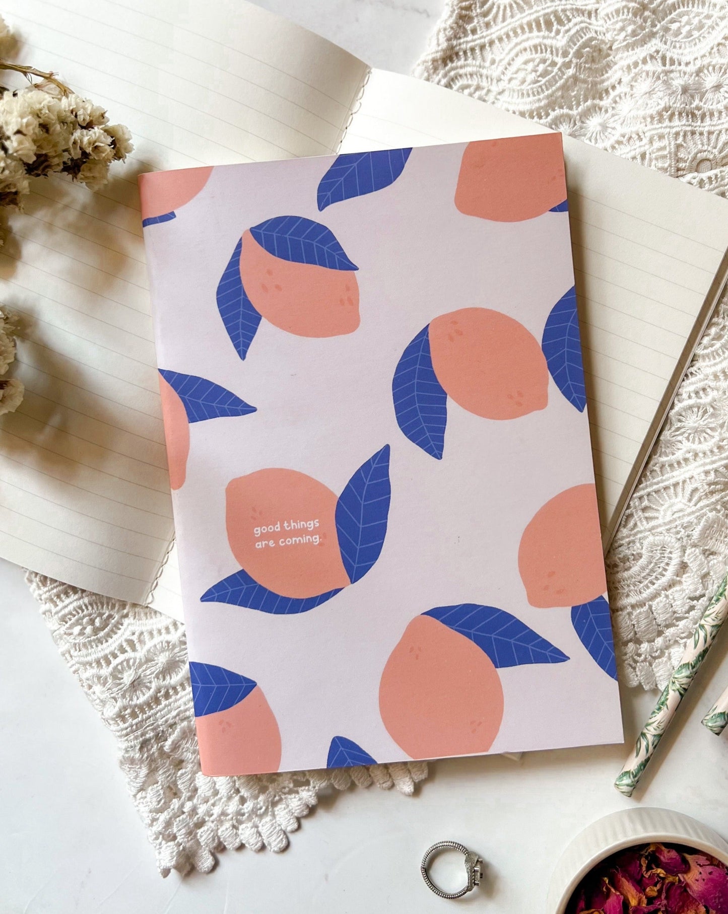 Pink Lemon | A5 Softcover Notebook