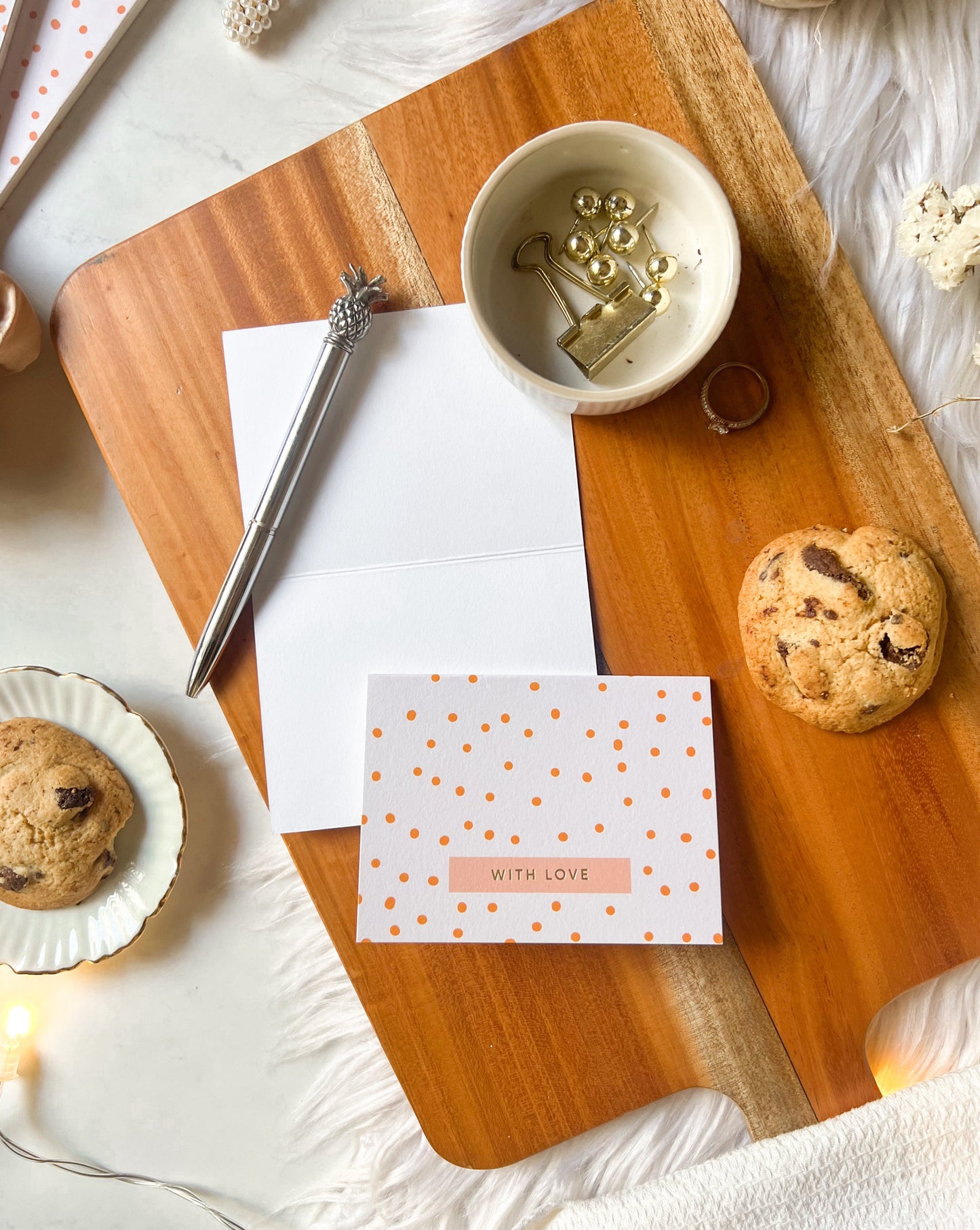 Speckled | Peach | Note Cards