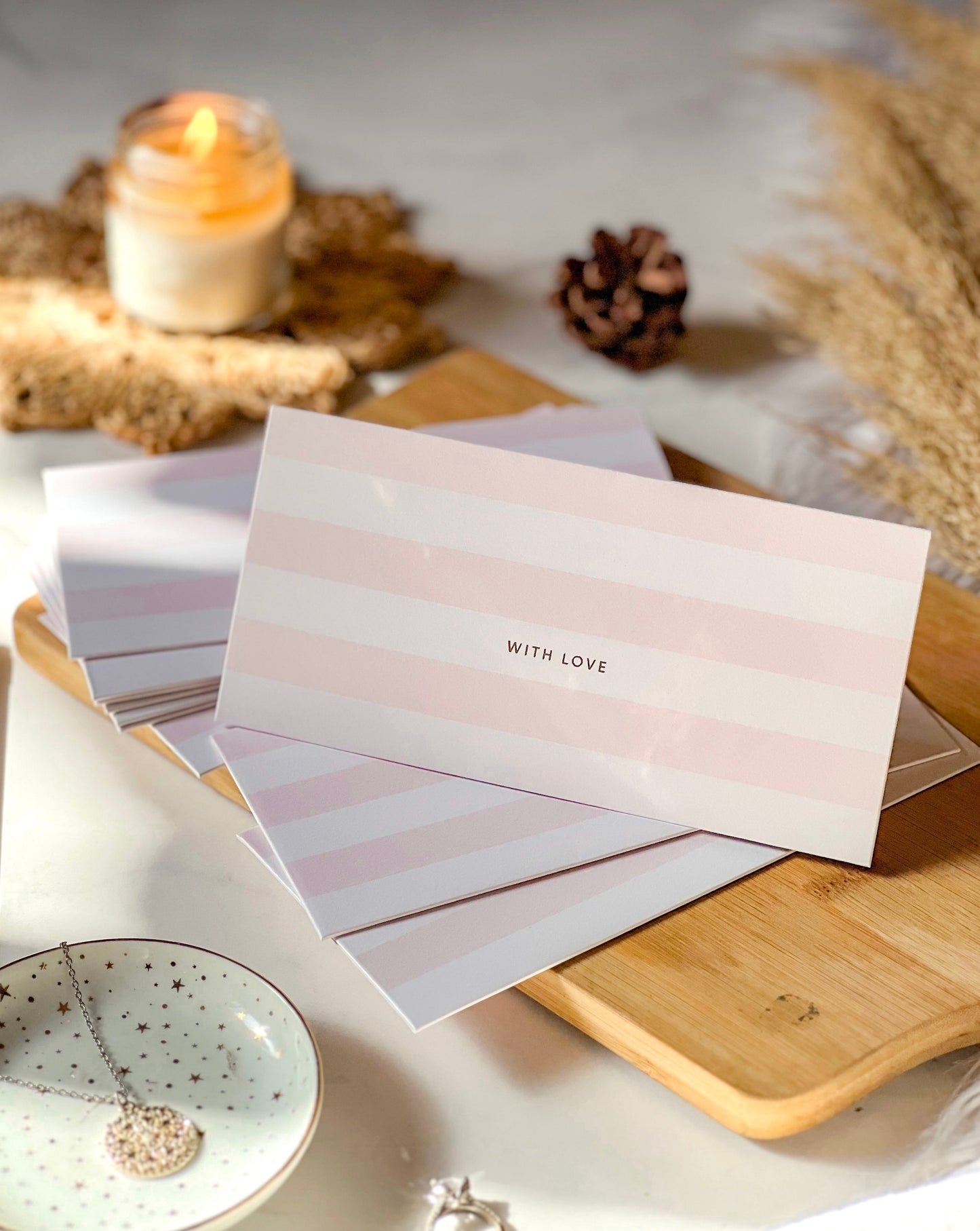 Striped | Soft Beige | Envelopes