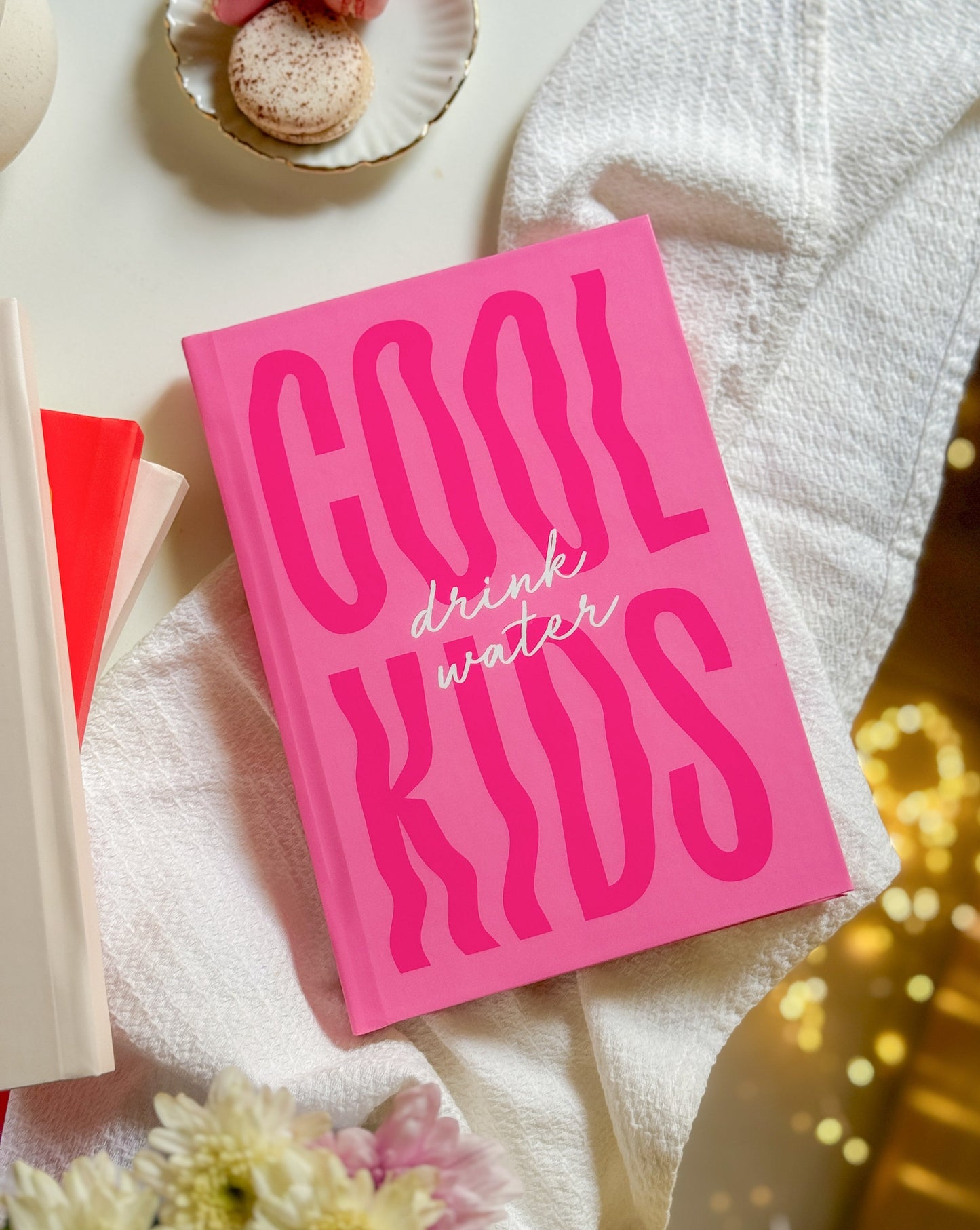 Cool Kids Drink Water | A5 Hardcover Notebook