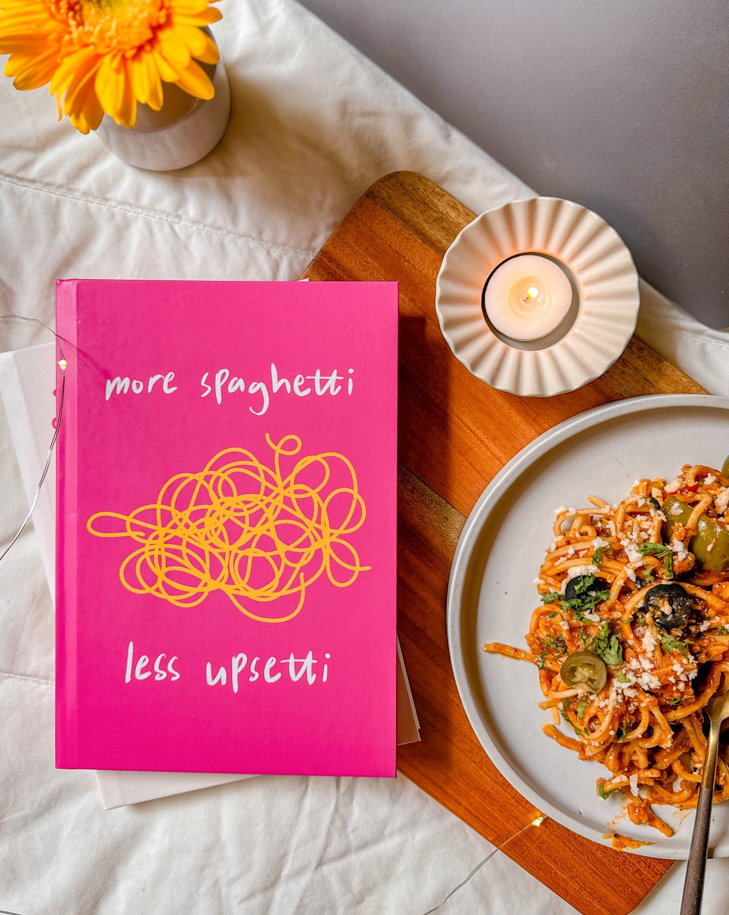 Spaghetti Please | A5 Hardcover Notebook